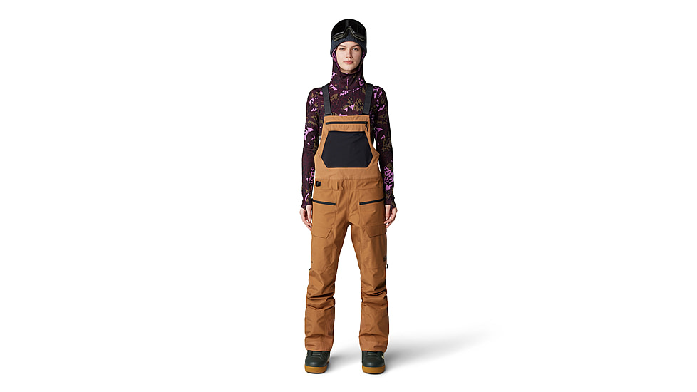 Mountain Hardwear Boundary Ridge Gore-Tex Bib - Womens, Copper Clay, Small, 2043211257-S-R