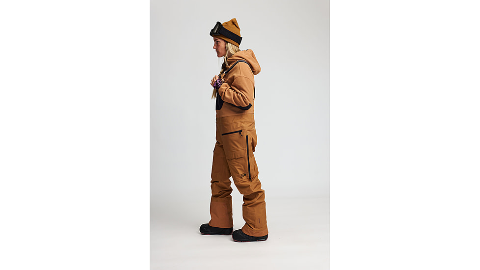 Mountain Hardwear Boundary Ridge Gore-Tex Bib - Womens, Copper Clay, Small, 2043211257-S-R