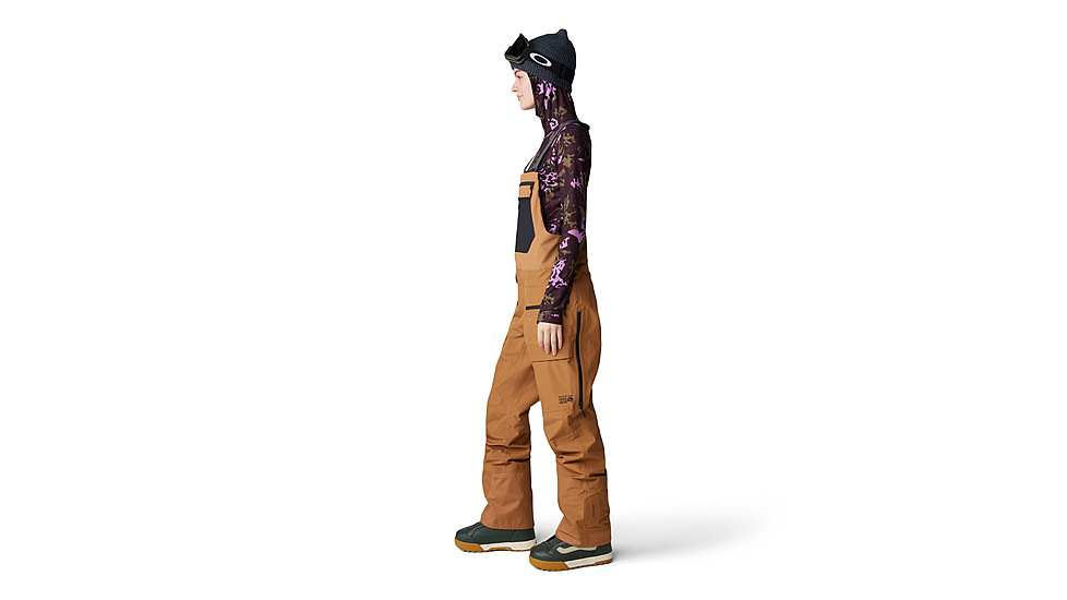 Mountain Hardwear Boundary Ridge Gore-Tex Bib - Womens, Copper Clay, Small, 2043211257-S-R