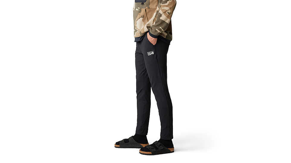 Mountain Hardwear Butter Up Slim Pant - Mens, Black, Large/Regular, 2084681010-L-R