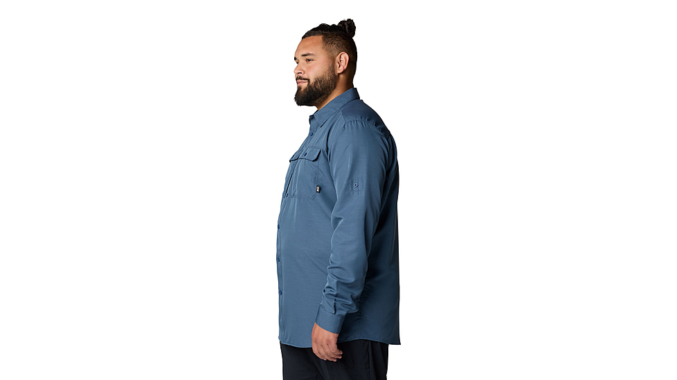 Mountain Hardwear Canyon Extended Long Sleeve Shirt - Men's, Zinc, LT, 2104102-492-LT