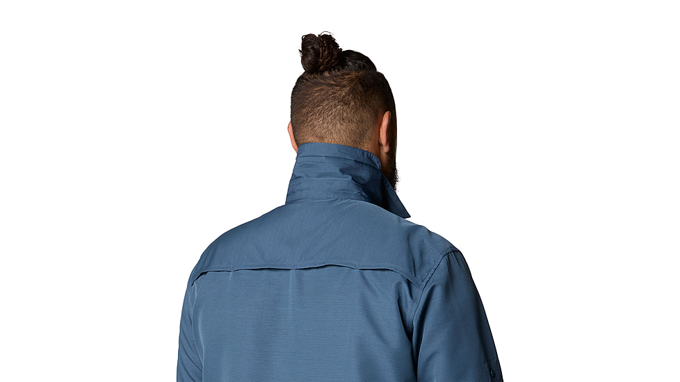 Mountain Hardwear Canyon Extended Long Sleeve Shirt - Men's, Zinc, LT, 2104102-492-LT