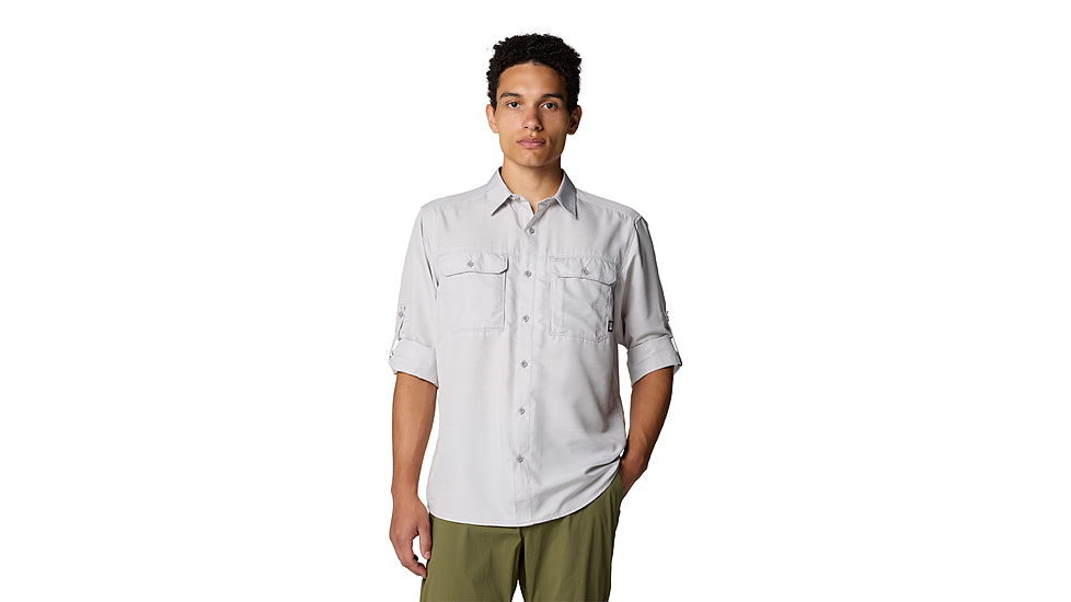 Mountain Hardwear Canyon Long Sleeve Shirt - Mens, 055, XXL, 2104101-055-XXL