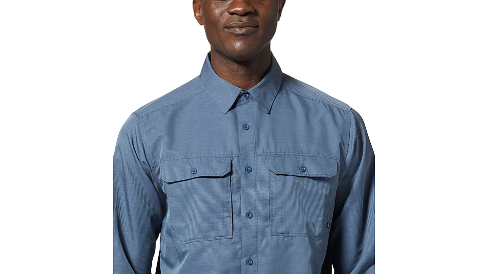 Mountain Hardwear Canyon Long Sleeve Shirt - Mens, 492, S, 2104101-492-S