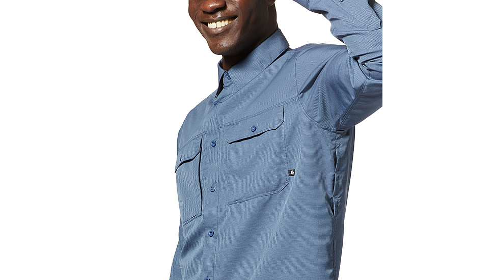 Mountain Hardwear Canyon Long Sleeve Shirt - Mens, 492, S, 2104101-492-S