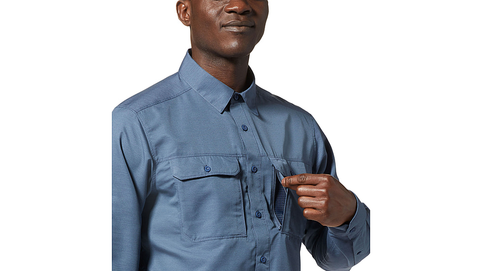 Mountain Hardwear Canyon Long Sleeve Shirt - Mens, 492, S, 2104101-492-S