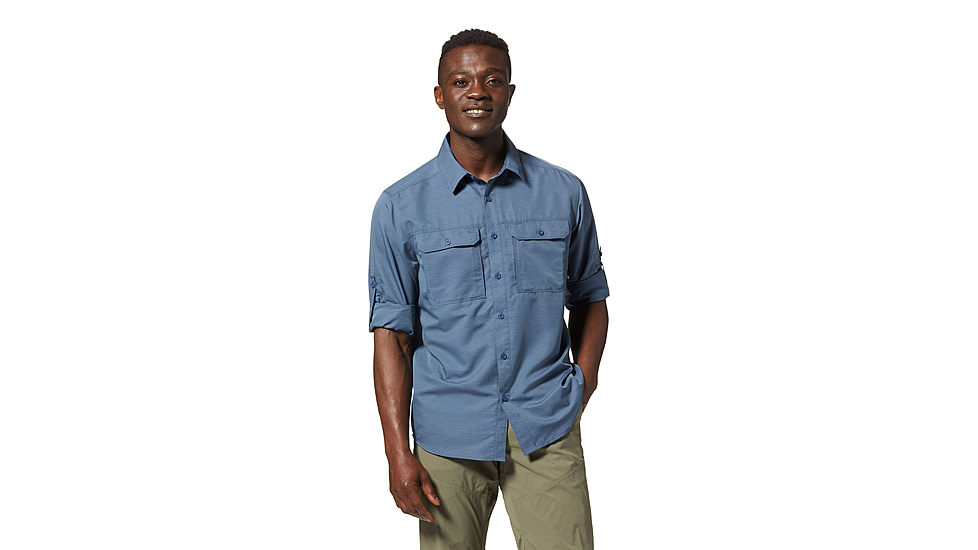 Mountain Hardwear Canyon Long Sleeve Shirt - Mens, 492, S, 2104101-492-S