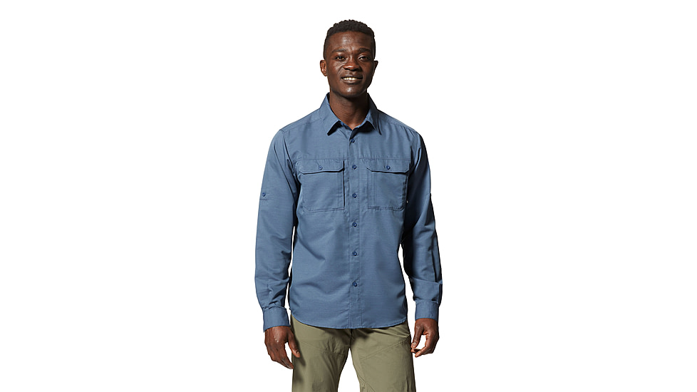 Mountain Hardwear Canyon Long Sleeve Shirt - Mens, 492, S, 2104101-492-S