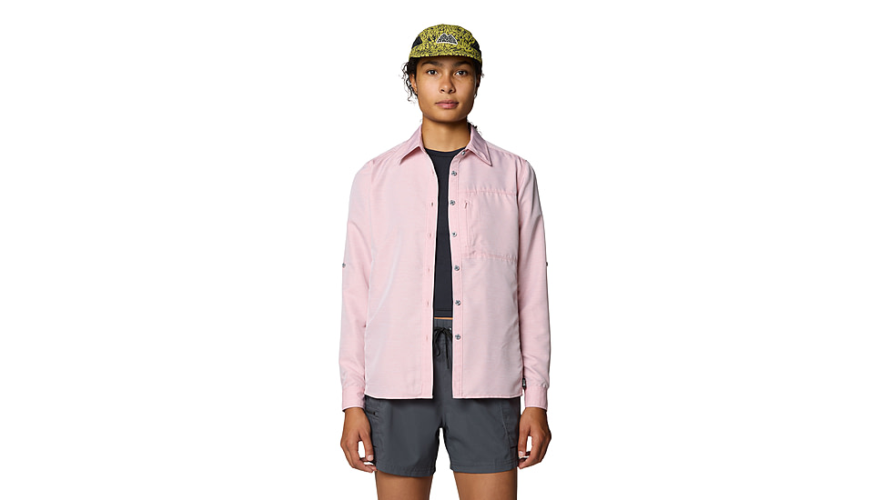 Mountain Hardwear Canyon Long Sleeve Shirts - Womens, Rosehip, S, 190423015351