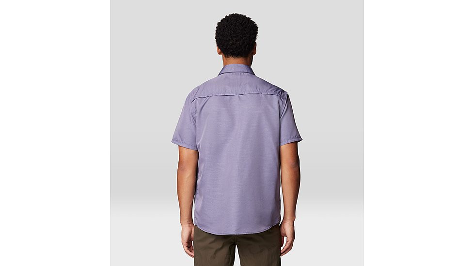 Mountain Hardwear Canyon Short Sleeve - Mens, Dusted Sky, M, 190423042647