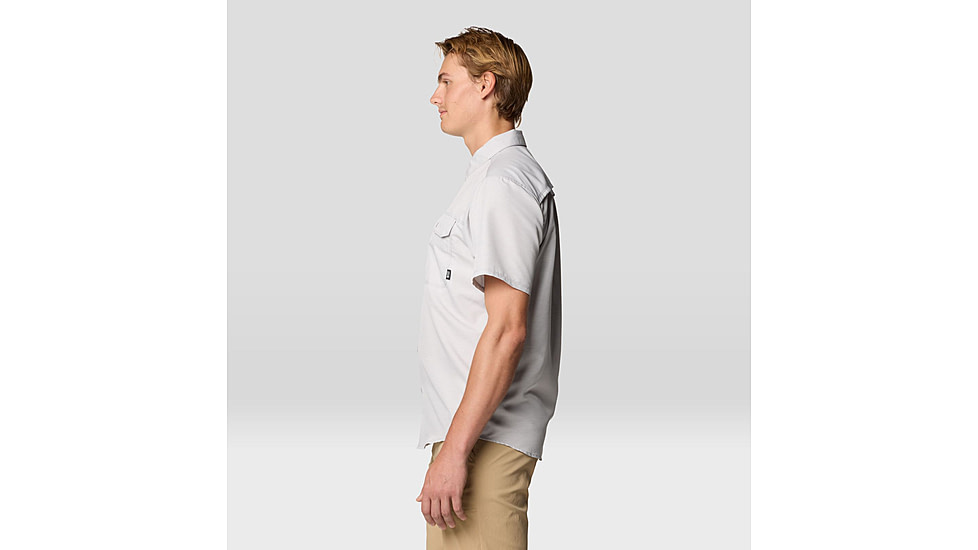 Mountain Hardwear Canyon Short Sleeve - Mens, Light Dunes, L, 190423042739
