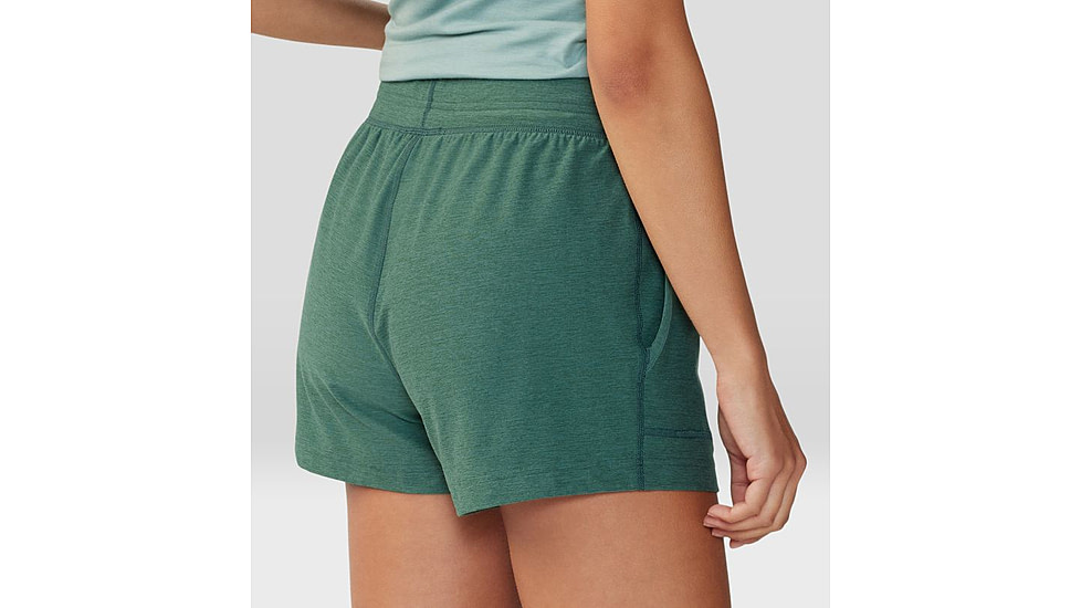 Mountain Hardwear Chillaction Short - Womens, Aqua Green Heather, Small, 2067951318-S