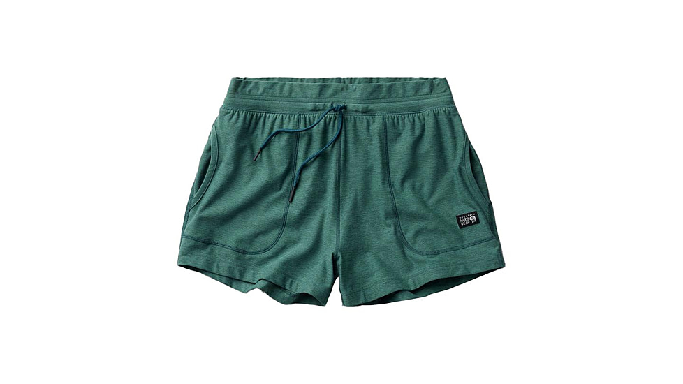 Mountain Hardwear Chillaction Short - Womens, Aqua Green Heather, Small, 2067951318-S
