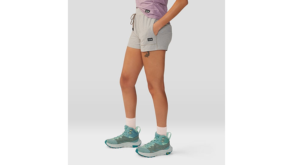 Mountain Hardwear Chillaction Short - Womens, Dunes Heather, Large, 2067951262-L