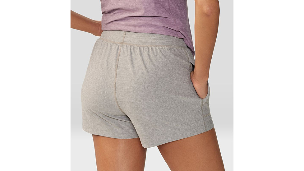 Mountain Hardwear Chillaction Short - Womens, Dunes Heather, Large, 2067951262-L