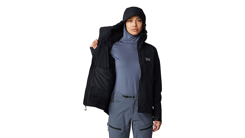 Mountain Hardwear Chockstone Alpine Hooded Jacket - Womens, 010, XL, 2077731-010-XL