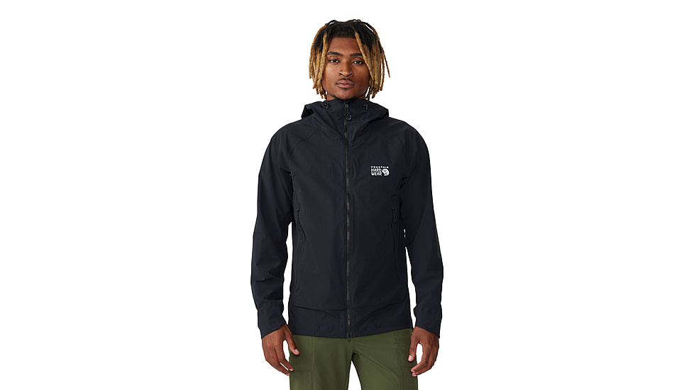 Mountain Hardwear Chockstone Alpine LT Hooded Jacket - Men's, Black, L, 2063191-010-L