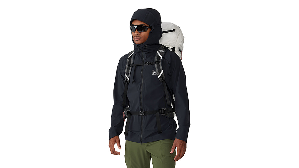 Mountain Hardwear Chockstone Alpine LT Hooded Jacket - Men's, Black, L, 2063191-010-L