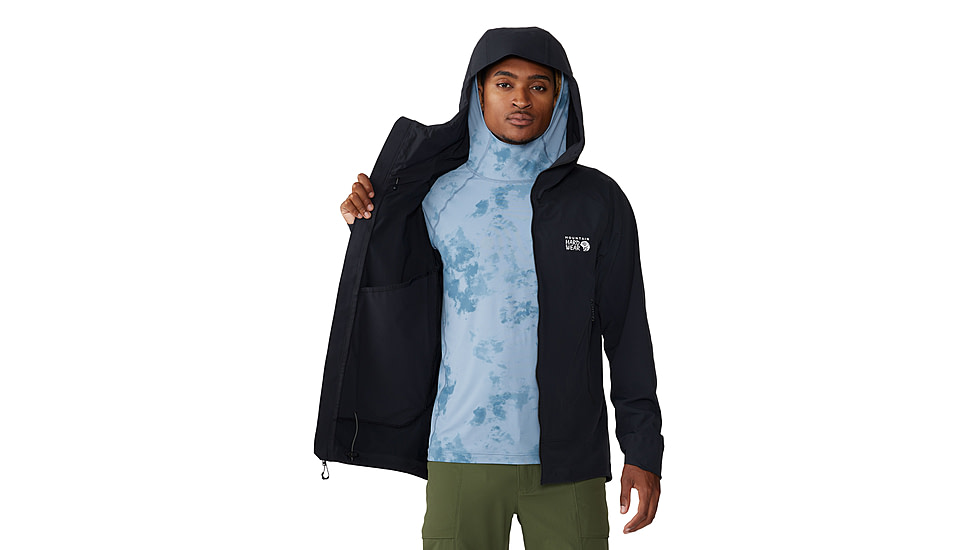 Mountain Hardwear Chockstone Alpine LT Hooded Jacket - Men's, Black, L, 2063191-010-L