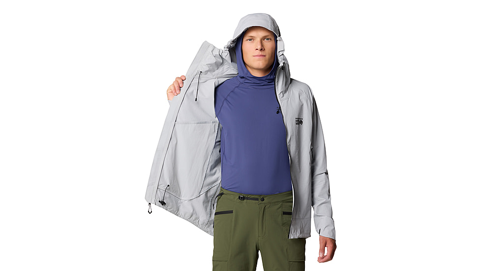 Mountain Hardwear Chockstone Alpine LT Hooded Jacket - Men's, Glacial, M, 2063191-097-M