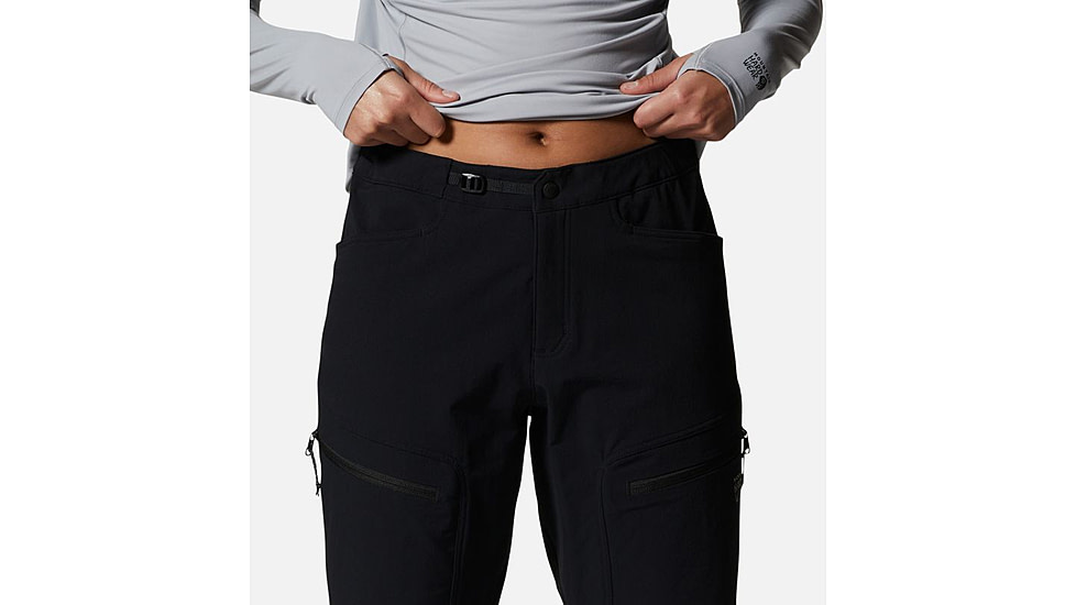 Mountain Hardwear Chockstone Alpine Pant - Womens, Black, Large, 2024841010-L