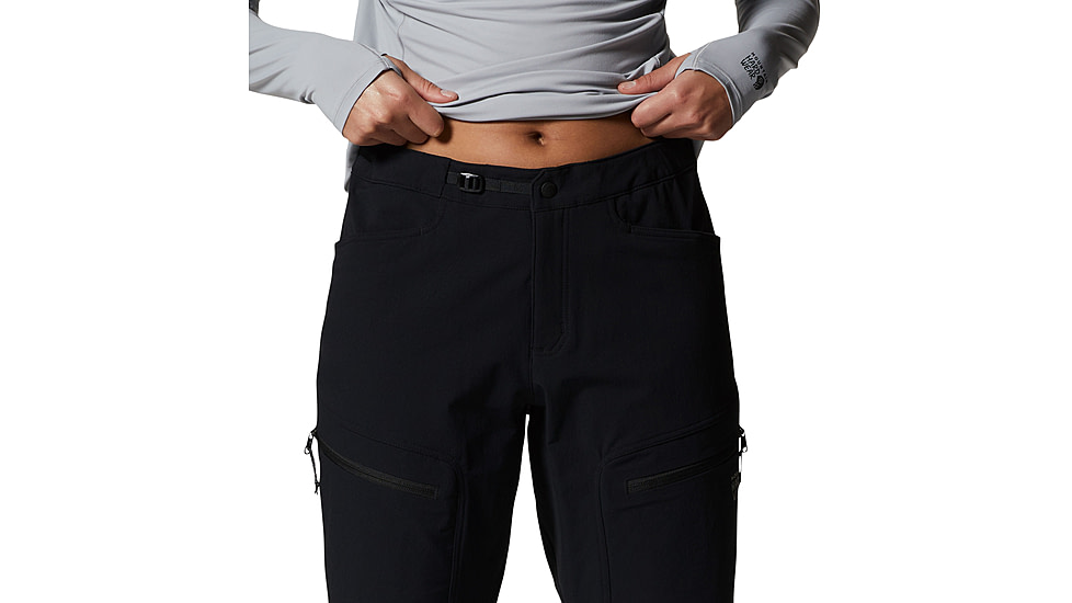 Mountain Hardwear Chockstone Alpine Pants - Women's, Black, LxS, 2092441-010-LxS