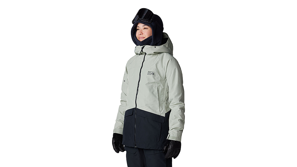 Mountain Hardwear Cloud Bank Gore-Tex Jacket - Womens, White Sage, Small, 2092451341-S