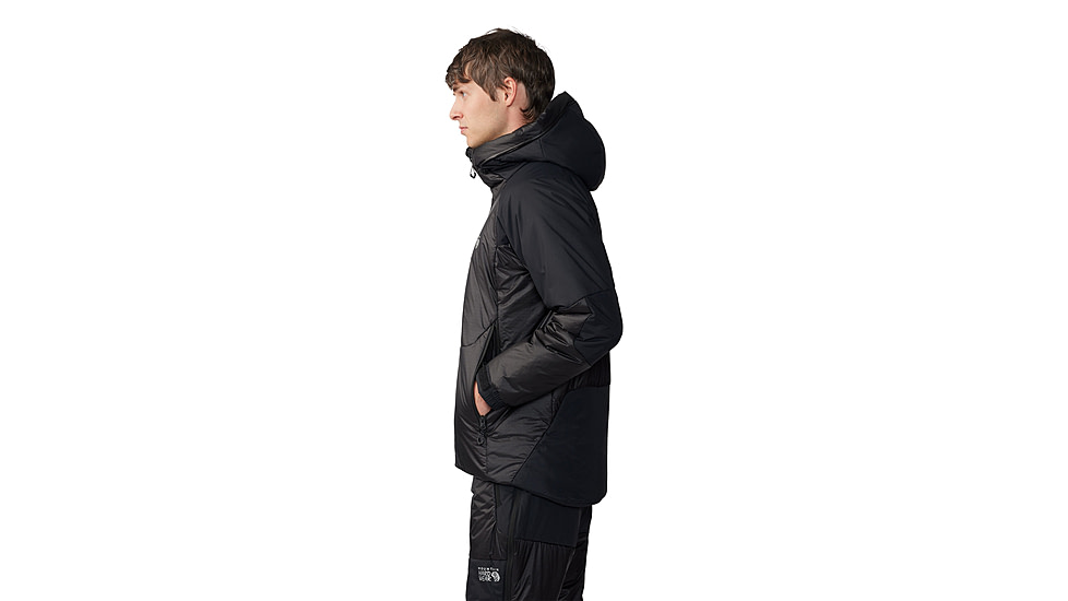 Mountain Hardwear Compressor Alpine Hooded Jacket - Mens, 010, XXL, 2091911-010-XXL