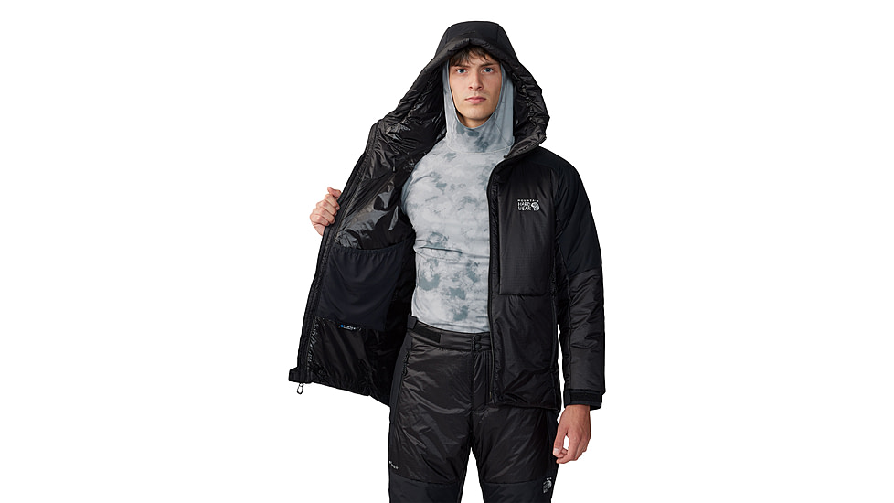 Mountain Hardwear Compressor Alpine Hooded Jacket - Mens, 010, XXL, 2091911-010-XXL