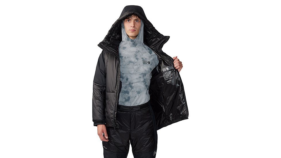 Mountain Hardwear Compressor Alpine Hooded Jacket - Mens, 010, XXL, 2091911-010-XXL