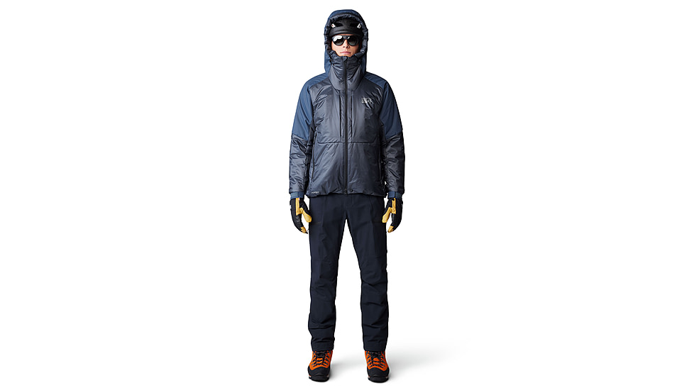 Mountain Hardwear Compressor Alpine Hooded Jacket - Mens, 417, S, 2091911-417-S