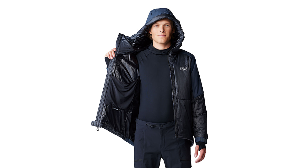 Mountain Hardwear Compressor Alpine Hooded Jacket - Mens, 417, S, 2091911-417-S