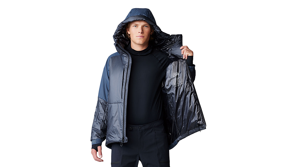 Mountain Hardwear Compressor Alpine Hooded Jacket - Mens, 417, S, 2091911-417-S