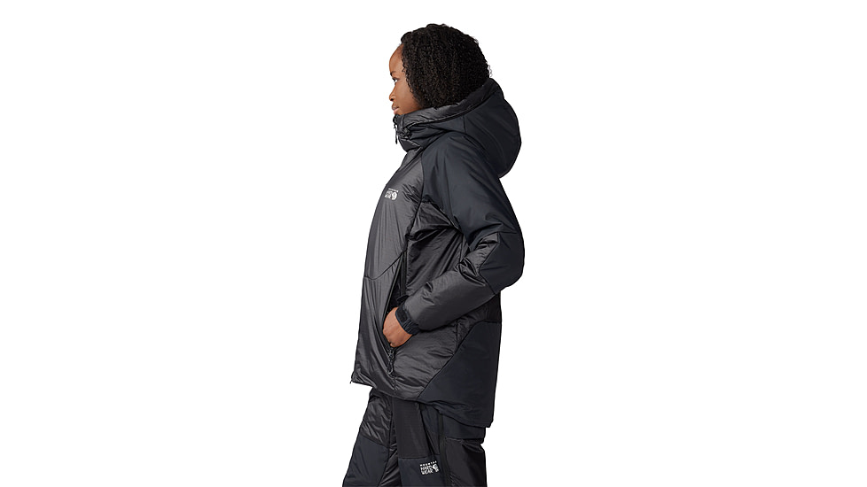 Mountain Hardwear Compressor Alpine Hooded Jacket - Womens, 010, M, 2092471-010-M