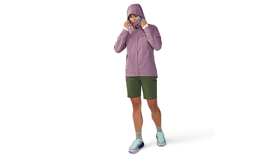 Mountain Hardwear Crater Lake Long Sleeve Crop - Womens, 102, M, 1986771-102-M
