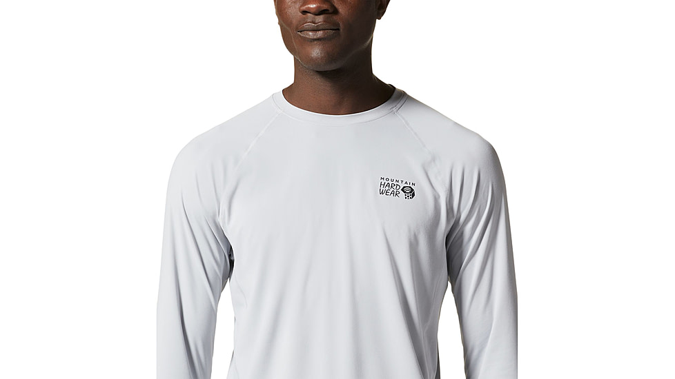Mountain Hardwear Crater Lake Long Sleeve - Mens, Glacial, Small, 1982421097-S