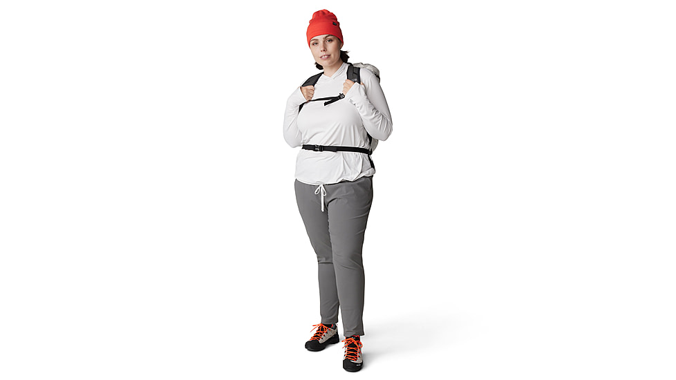 Mountain Hardwear Crater Lake LS Hoody - Womens Extended, 102, 1X, 1829682-102-1X