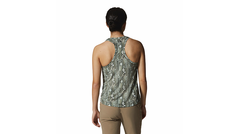 Mountain Hardwear Crater Lake Tank - Womens, Mantis Geo Print, Medium, 1986781362-Mt-M
