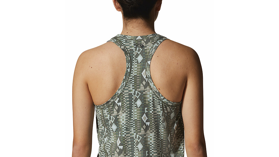 Mountain Hardwear Crater Lake Tank - Womens, Mantis Geo Print, Medium, 1986781362-Mt-M