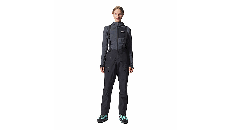 Mountain Hardwear Dawnlight Gore-Tex Pro Pants - Womens, Black, Large, 2024651010-BLACK-L-R
