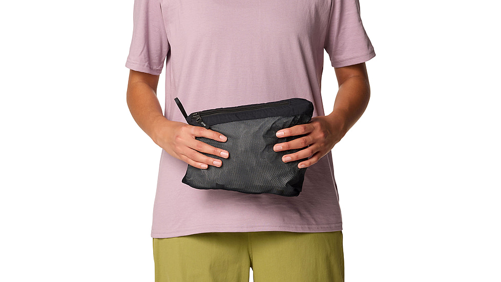 Mountain Hardwear Dry Times Hooded Jacket - Womens, Black, L, 190423045914