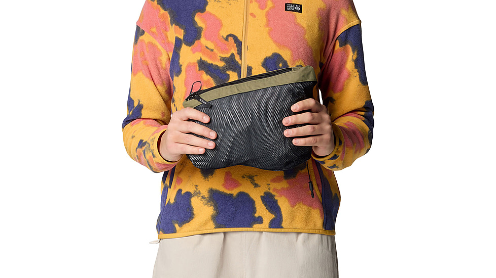 Mountain Hardwear Dry Times Hooded Jacket - Womens, Mission Olive, Black, S, 190423045839