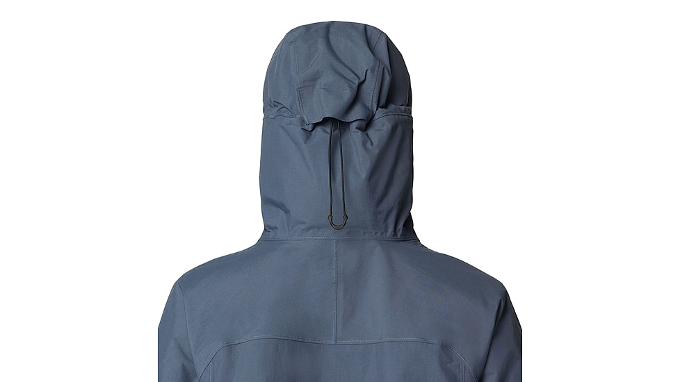 Mountain Hardwear Dry Times Hooded Jacket - Womens, Moon Blue, S, 190423045884