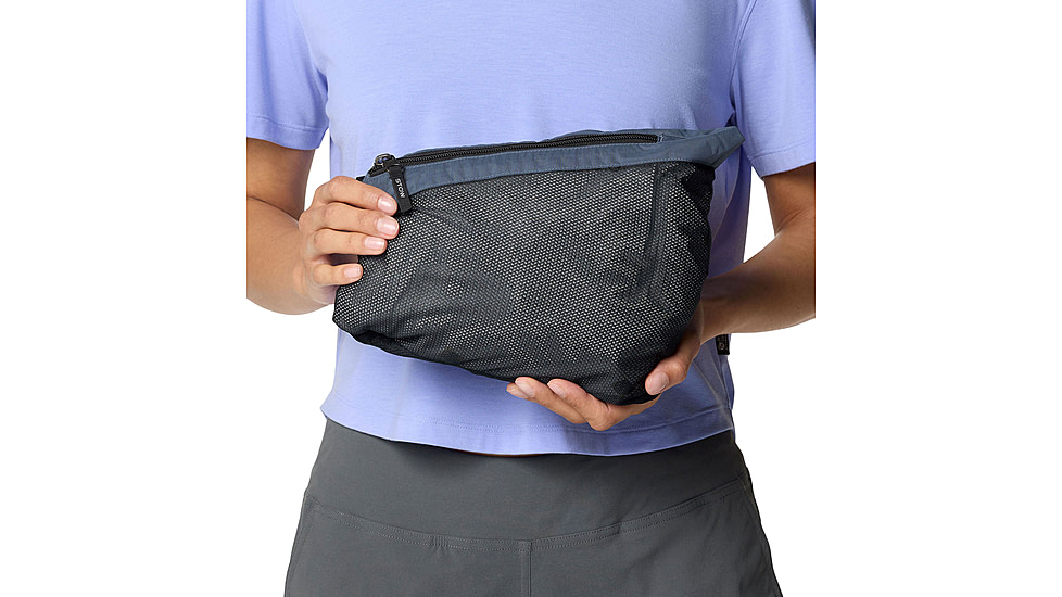 Mountain Hardwear Dry Times Hooded Jacket - Womens, Moon Blue, S, 190423045884