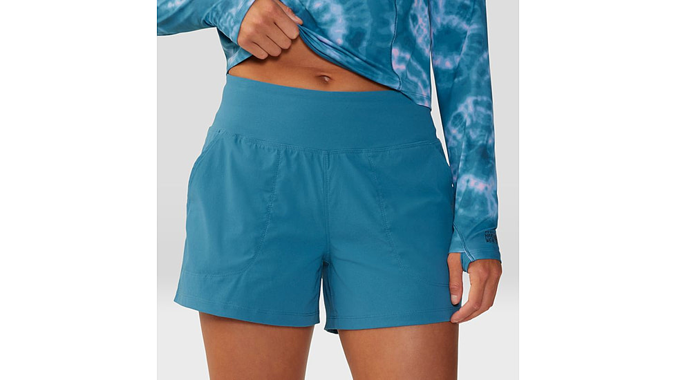 Mountain Hardwear Dynama/2 Short - Womens, Baltic Blue, Large, 1928721458-L
