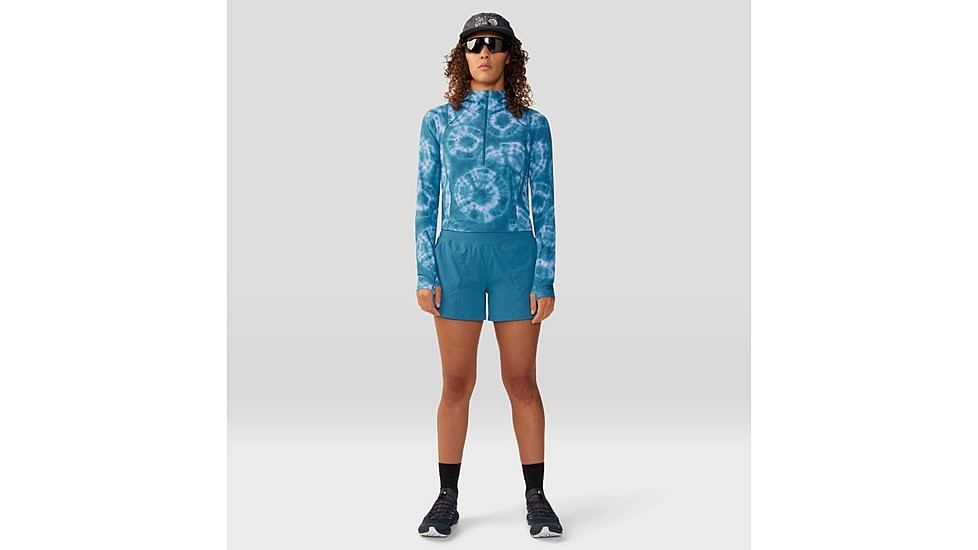 Mountain Hardwear Dynama/2 Short - Womens, Baltic Blue, Large, 1928721458-L