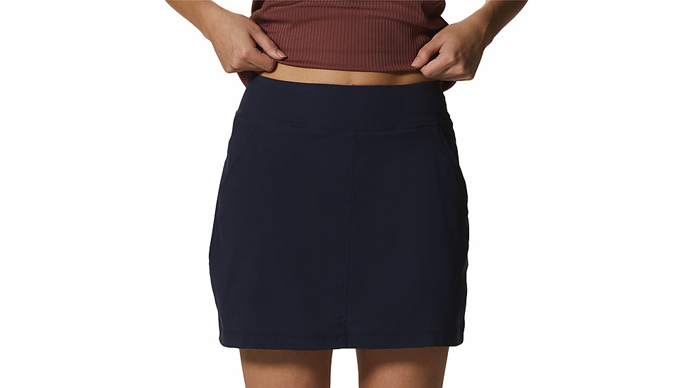 Mountain Hardwear Dynama Skort - Womens, Dark Zinc, Large, 1991961406-Dark Zinc-L