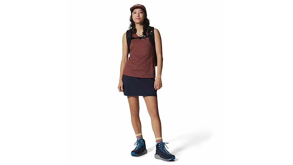 Mountain Hardwear Dynama Skort - Womens, Dark Zinc, Large, 1991961406-Dark Zinc-L