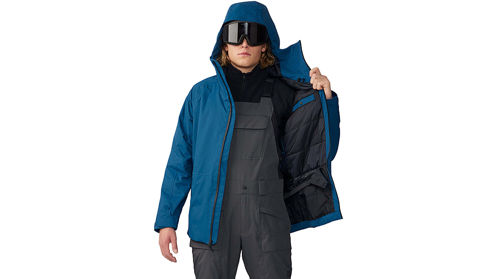 Mountain Hardwear FireFall 2 Insulated Jacket - Mens, Dark Caspian, Extra Large, 1942861418-Dark Caspian-XL