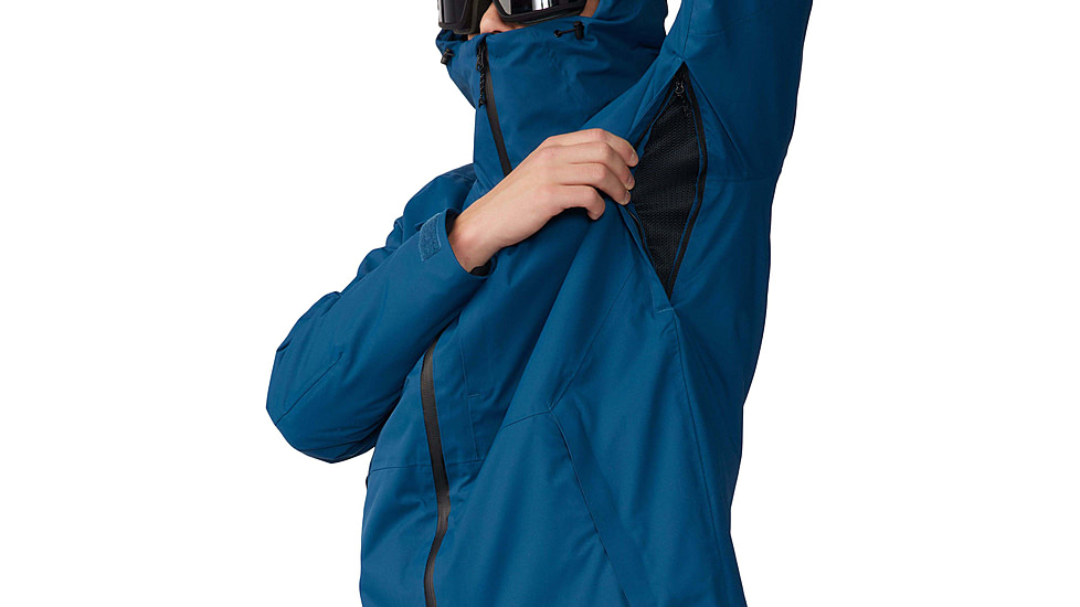 Mountain Hardwear FireFall 2 Insulated Jacket - Mens, Dark Caspian, Extra Large, 1942861418-Dark Caspian-XL